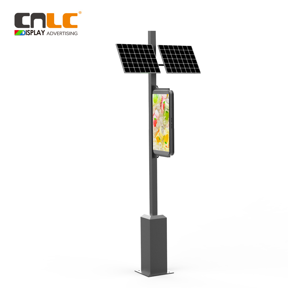 Solar Powered LED Screens for Advertising IP65 Outdoor No Reflection