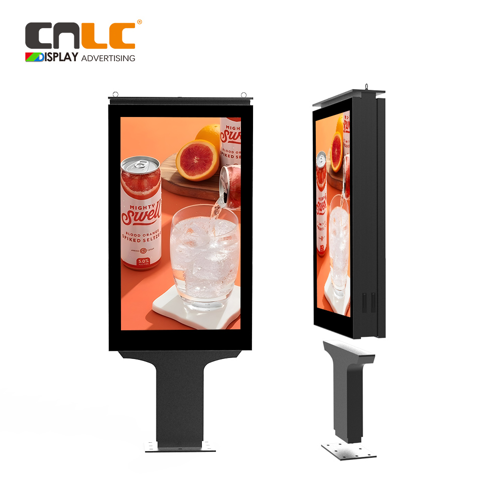 IP65 LCD Commercial Display Electronic Advertising Screen High Temperature Resistance