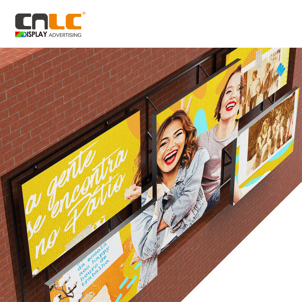 Wall Embedded Indoor LED Screen High Definition Easy Maintenance