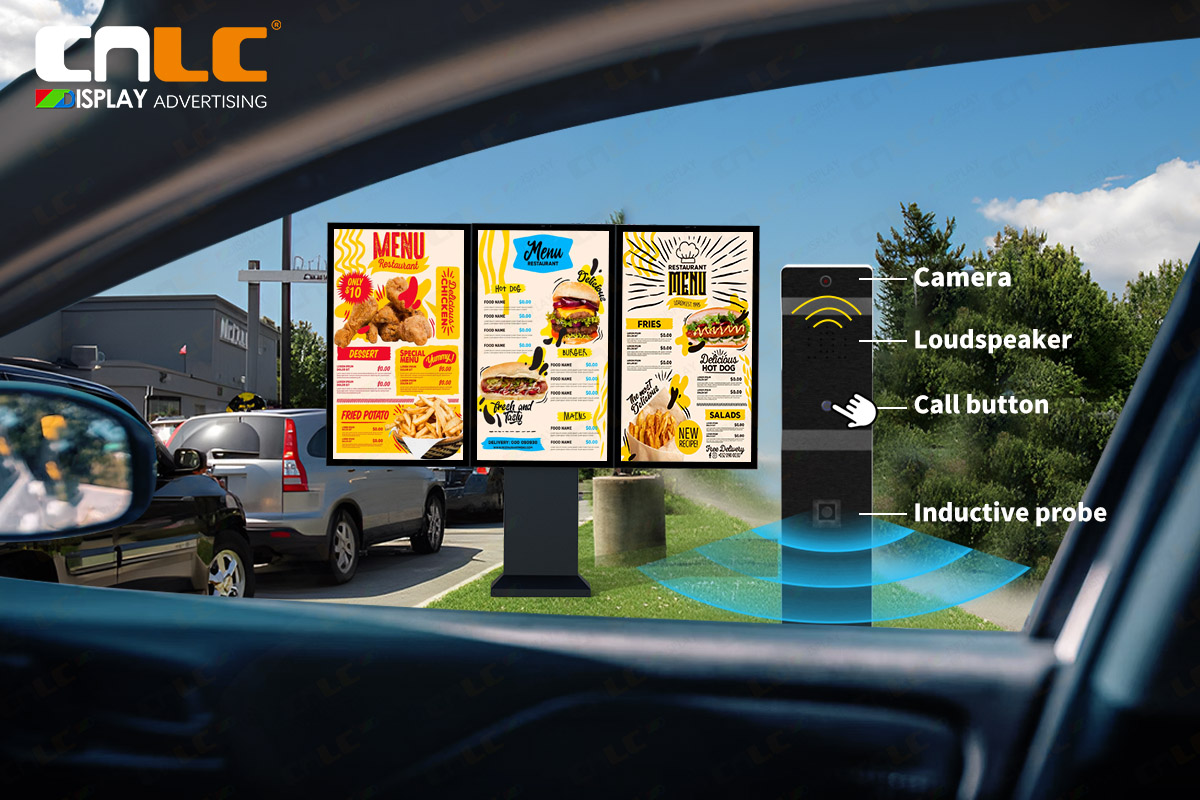 Drive-thru menu board