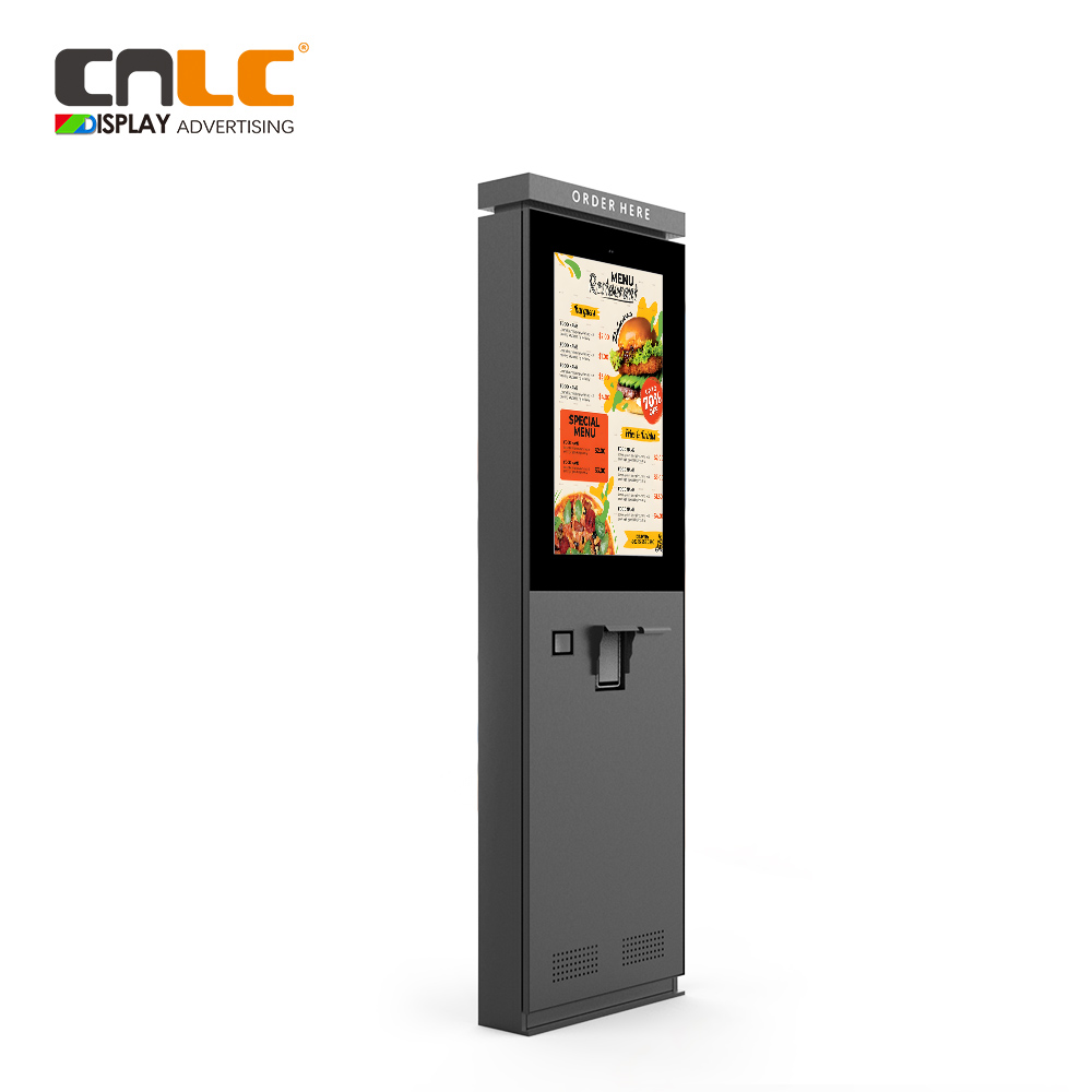 LCD Kiosk for Interactive Applications Outdoor Aluminum Structure