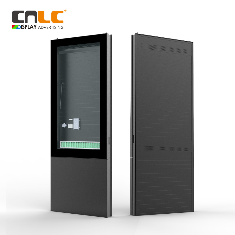 LED Totem Cabinet with Durable Aluminum Structure for Outdoor Advertising