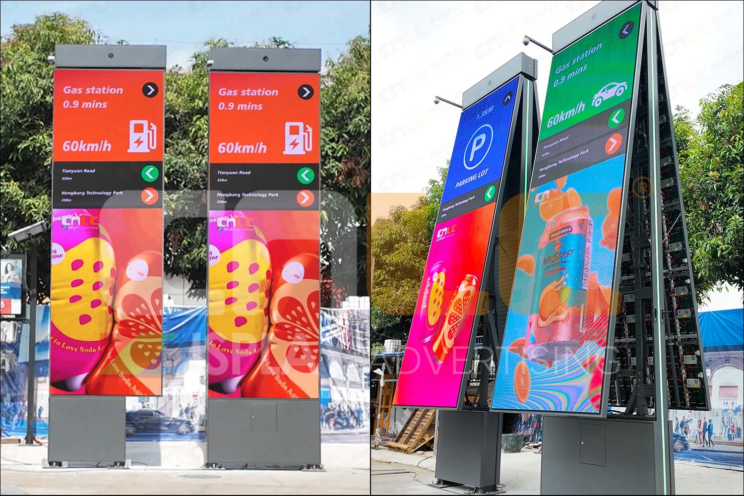 Smart City P5 LED Billboard Smart City P5 LED Billboard